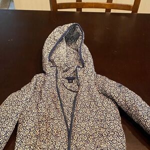 GAP Blue and White Toddler Jacket